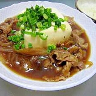 5分で簡単！肉豆腐